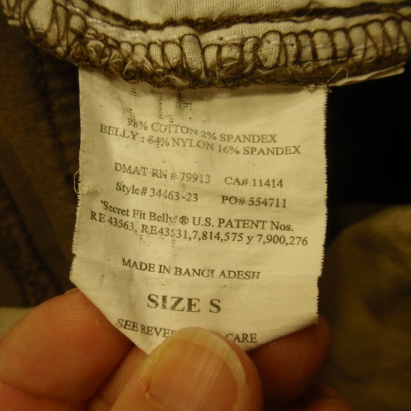 Oh Baby By Motherhood - Brown Corduroy Pants - Picture 6 of 6